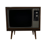 Vintage TV Display