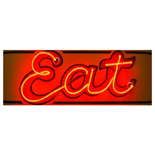 Eat Neon Sign