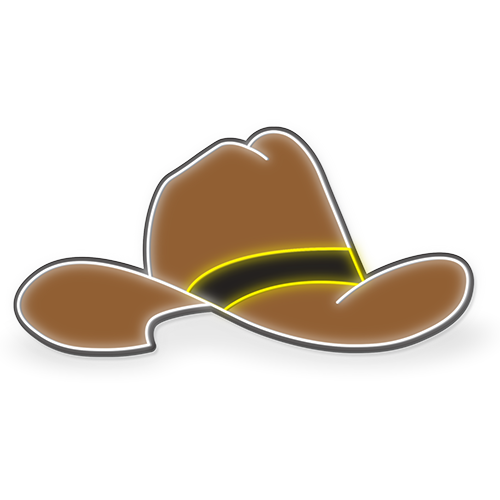 Cowboy Hat LED Neon
