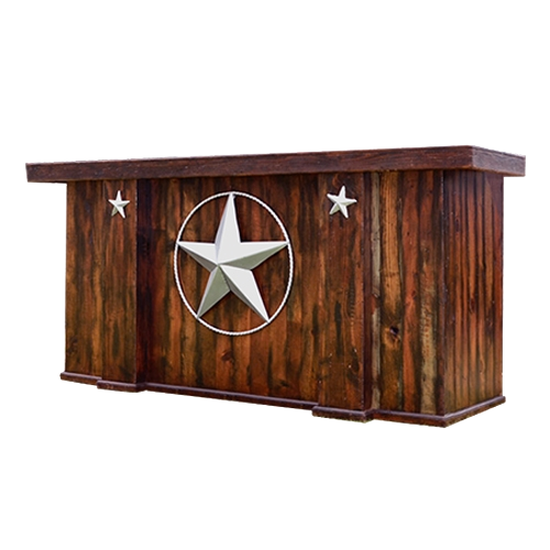 Western Bar Facade with Star
