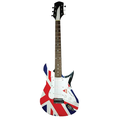 Union Jack/British Guitar