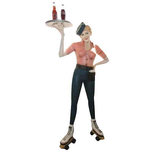 Roller Skating Waitress