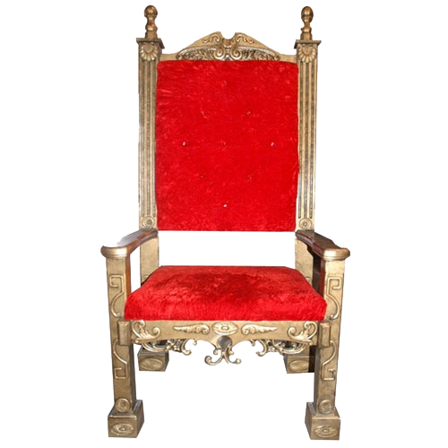 Gold Santa Chair