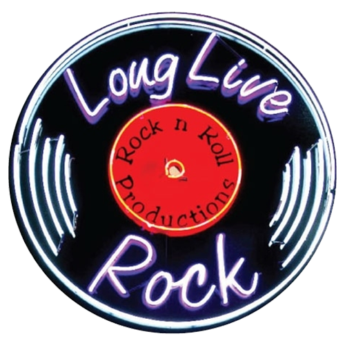 Long Live Rock Record LED Neon