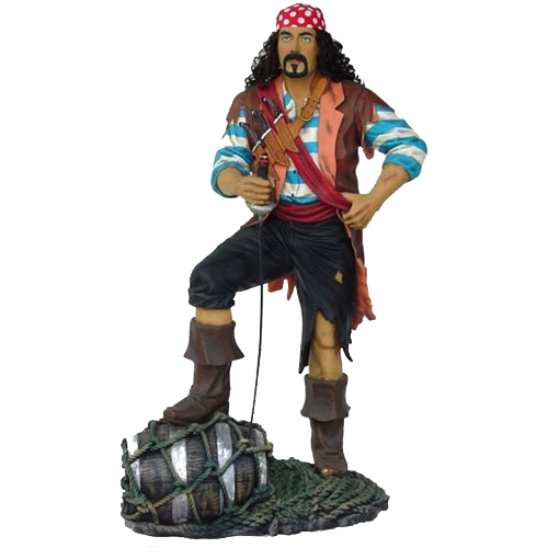 Standing Pirate with Barrel