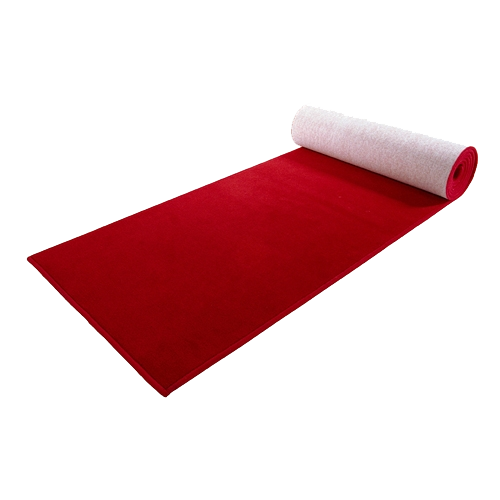 50' Bound Red Carpet Runner