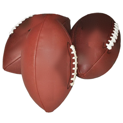 Set of (3) Footballs