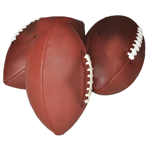 Set of (3) Footballs