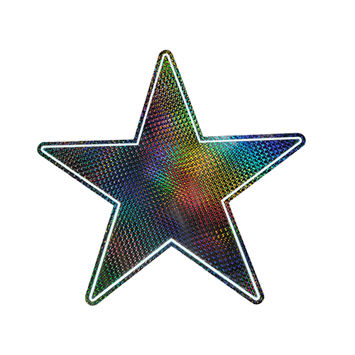 Small Star - White LED Neon