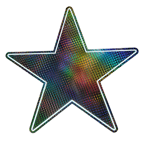 Large Star - White LED Neon