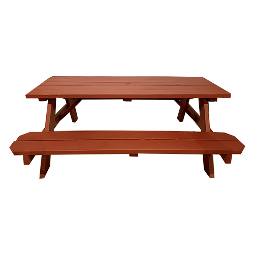 Picnic Table - Redwood Stain