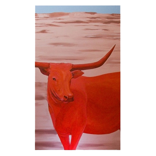 Longhorn Painting