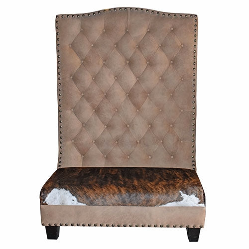 Western Cowhide Banquette