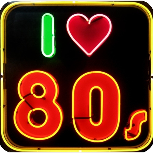 I Love The 80s LED Neon Sign