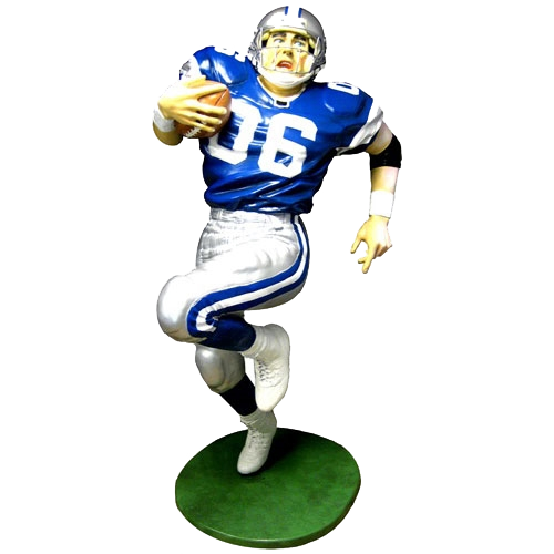 Blue Football Player