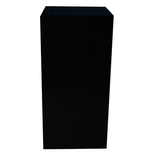 Black Acrylic Highboy Table