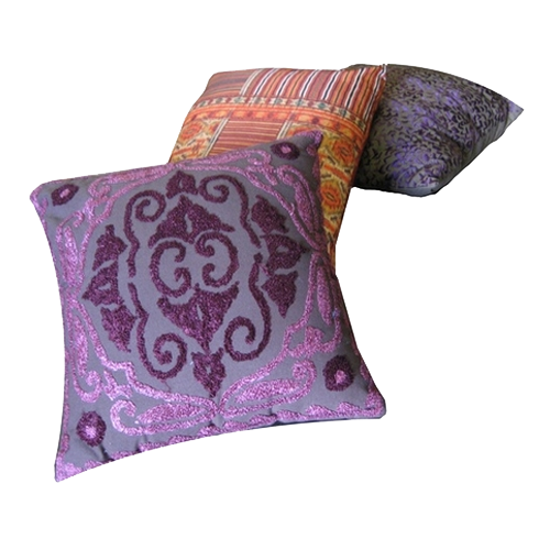 Cluster of (3) Moroccan Pillows