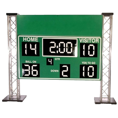 Football Scoreboard Sign