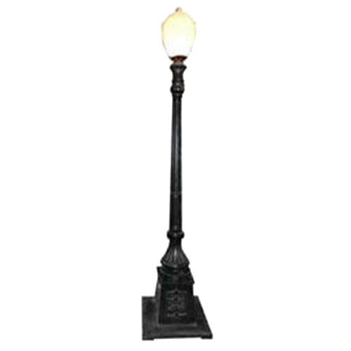 12' Black Lamp Post