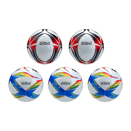 Set of (5) Soccer Balls