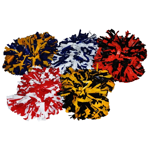 Set of (5) Pair of Assorted Cheerleading Pompoms