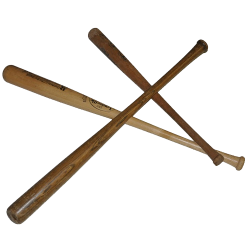 Set of (3) Baseball Bats