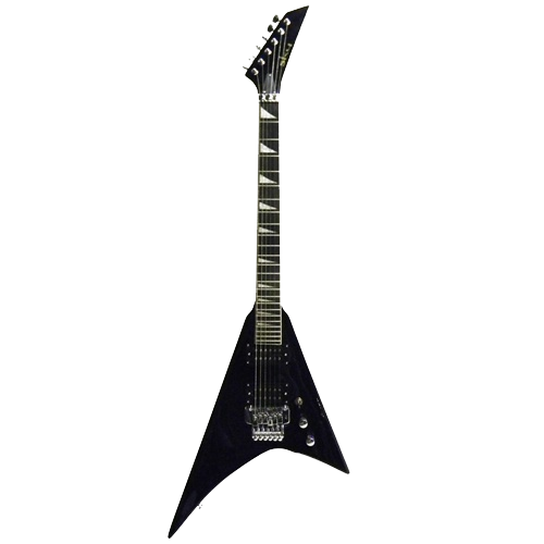 Black Flying V Guitar