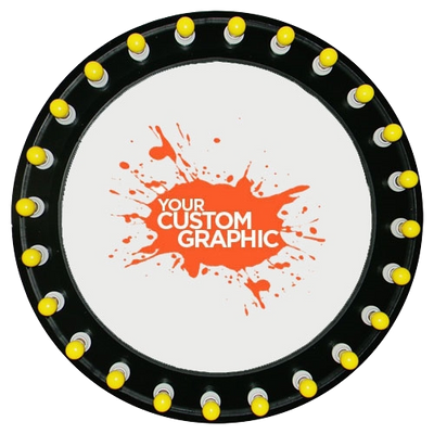 Marquee Sign Round