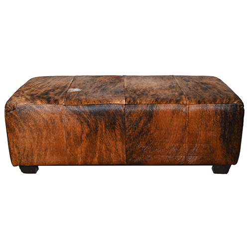 Cowhide Bench