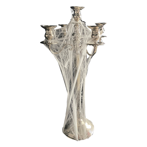 Haunted Silver Candelabra