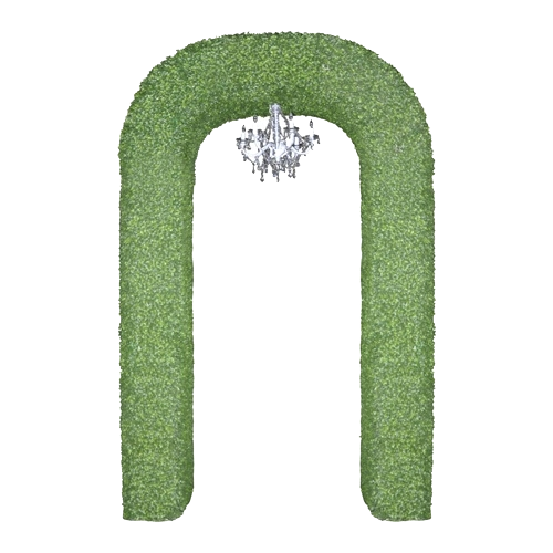 Topiary Arch with Chandelier