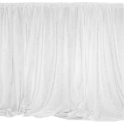 White Sheer Drape Panel 10' Long