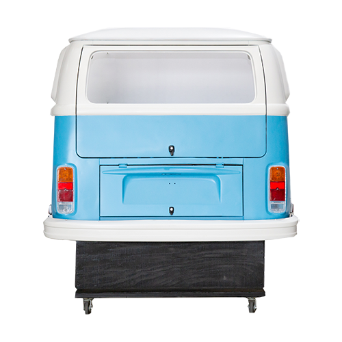 VW Bus Bar - Rear Blue