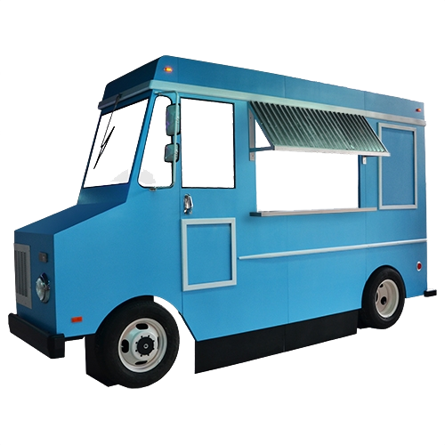 Blue Faux Food Truck