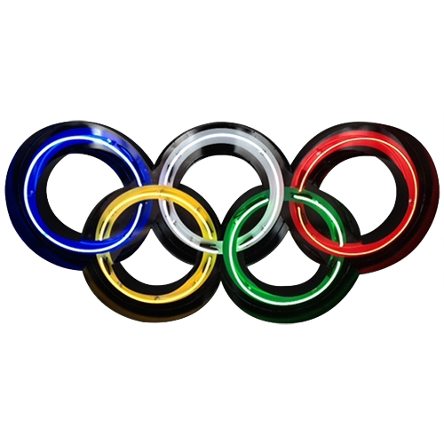 Olympic Rings LED Neon
