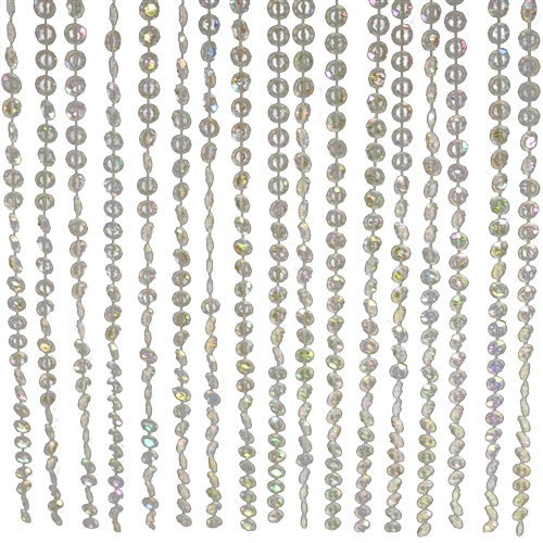 Beaded Crystal Curtain 12' Long