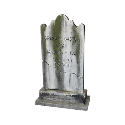 Headstone Gaston