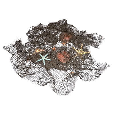Netting with Sea Shells