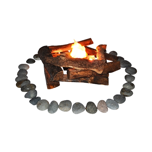 Faux Camp Fire