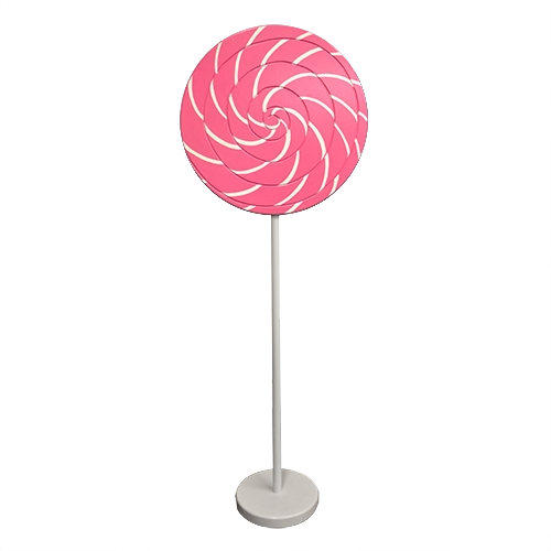 Pink Swirl Lollipop Giant Candy