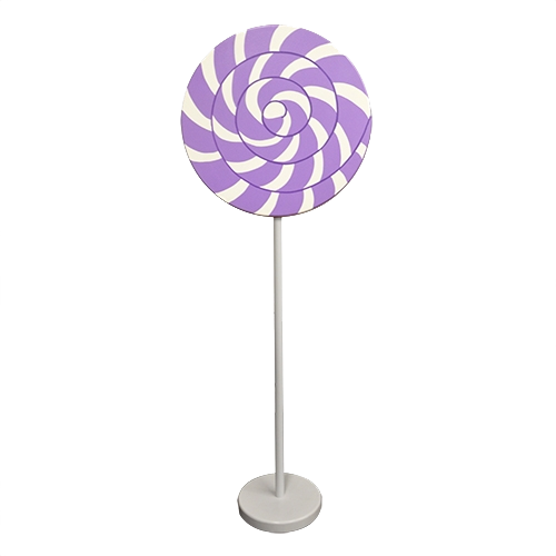 Purple Swirl Lollipop Giant Candy