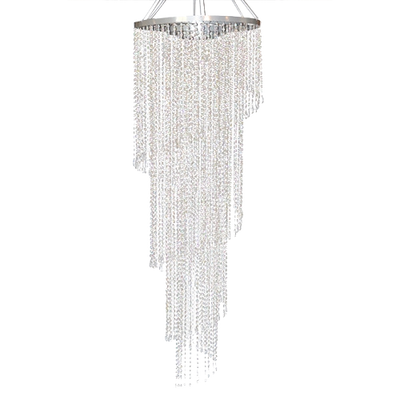 Crystal Spiral Chandelier