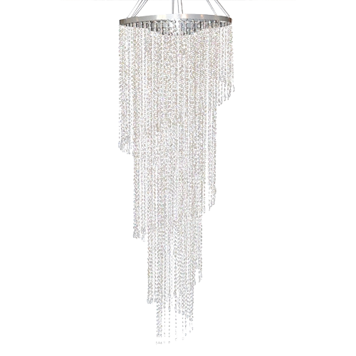 Crystal Spiral Chandelier