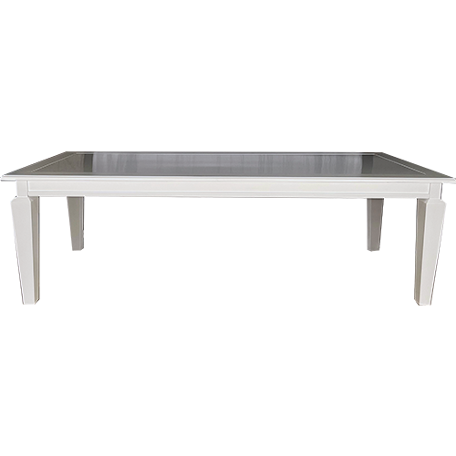 Infinity White Dining Table