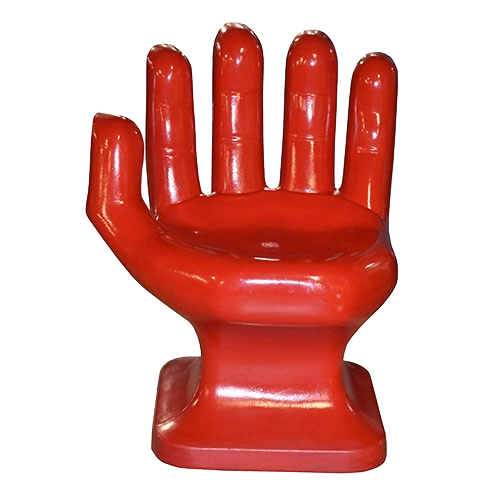 Red Hand Chair