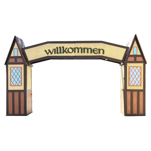Willkommen Entrance