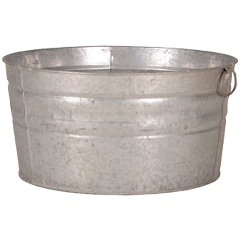 Small Galvanized Tub