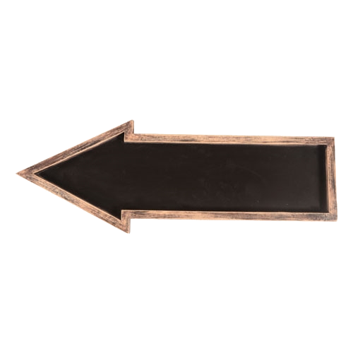 Distressed Wooden Arrow Sign