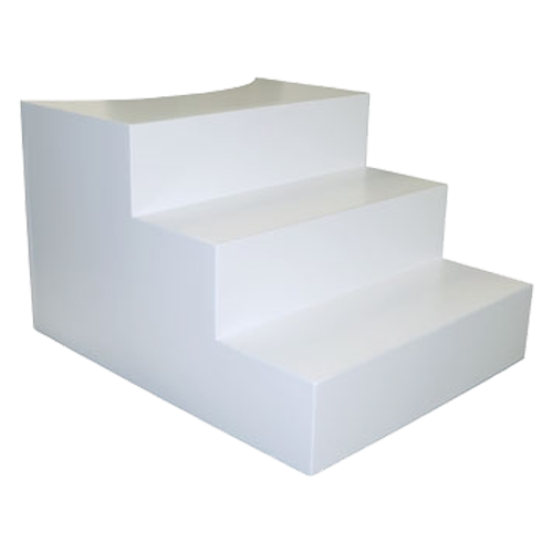 White Steps for 4' Round Platform
