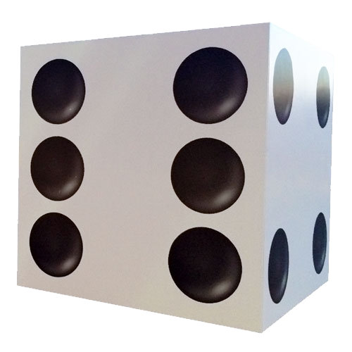 Oversized Dice 8' x 8'